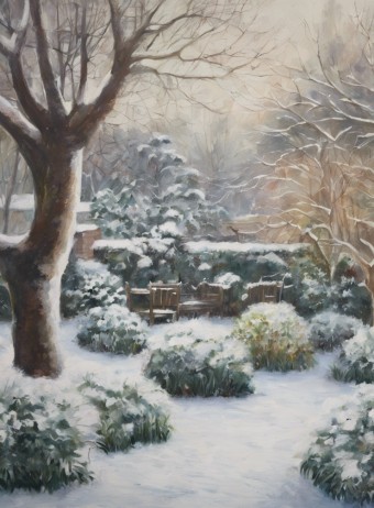 Gartenarbeit im Januar